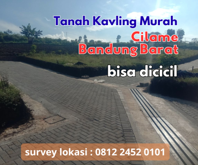 Jual Tanah Kavling di Ngamprah Bandung Barat – Bebas Banjir dan Harga Terjangkau