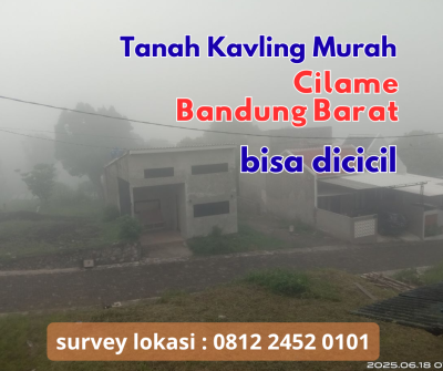 Investasi Tanah Murah di Ngamprah Bandung Barat – Lokasi Strategis Dekat Tol & Kota Baru Parahyangan