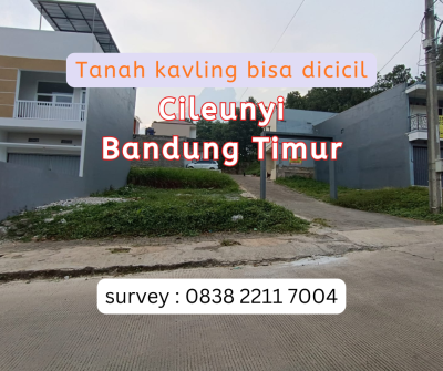 Tanah Kavling Bandung Timur Bisa Dicicil Tanpa Bank Dekat Tol Cileunyi