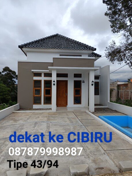 JUAL RUMAH CIBIRU BANDUNG HADAP TIMUR POSISI HOOK CICIL KE DEVELOPER TANPA BI CHECKING-1