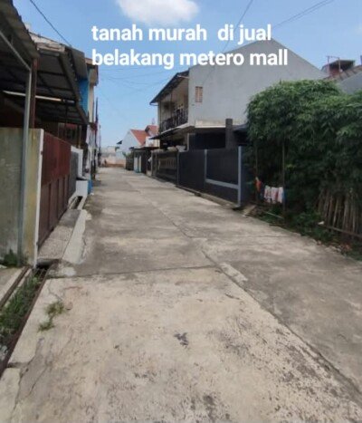 Tanah murah di jual belakang metro mall bandung cicilan ringan