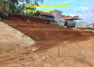 Tanah setrategis hadap jalan raya di cileunyi bandung cicil mudah tanpa bank