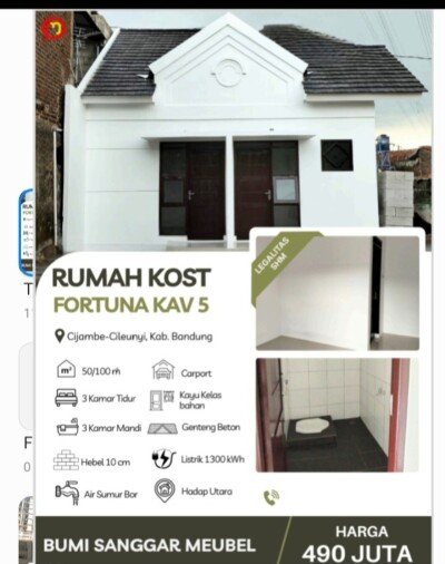 Rumah idaman tampa dp di cileunyi