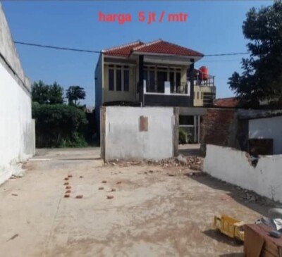 Tanah setrategis hadap jalan raya di belakang metro bandung cicil mudah tanpa bank